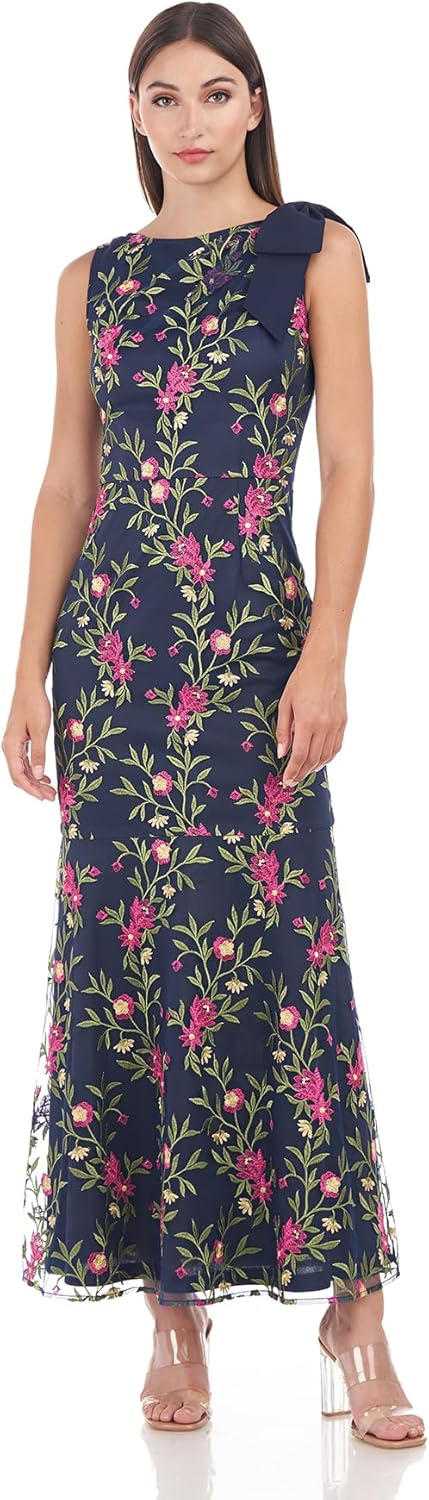 JS Collections Womens Isabella Ankle Length Gown