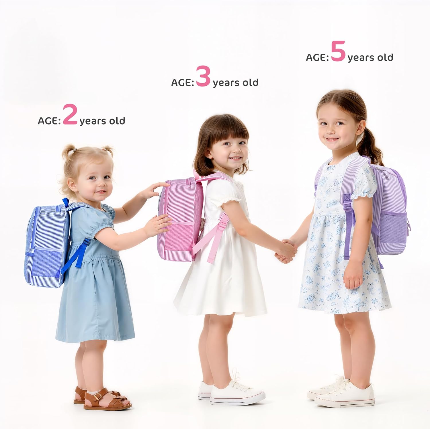 YOOLIFE Personalized Gifts Initial Birthday Gift Backpack Gift For Daughter Gifts For Sister Personalized Backpack Pink A - Image 2