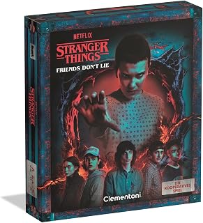 Clementoni Stranger Things Friends Don't Lie: Kooperations-Spiel