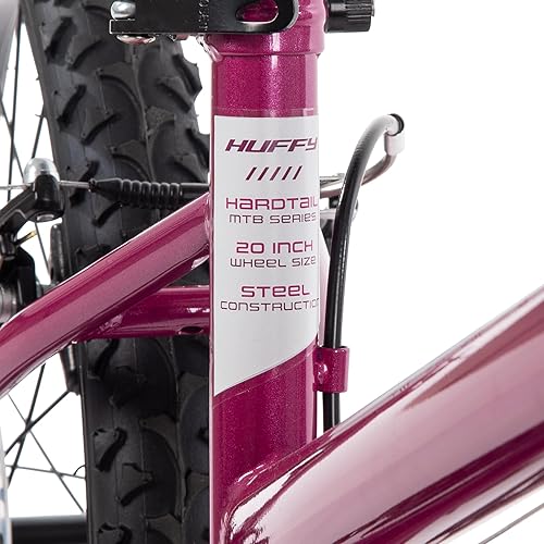 Miniatura 50 de Huffy Stone Mountain Hardtail Mountain Bike for Boys/Girls/Men/Women, 20"/24"/26" Sizes, 6 or 21 Speed Shimano Twist Shifting, Front or Dual