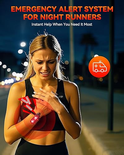 Miniatura 5 de ELECPOW Alarmas personales de 130 dB, llavero y clip de alarma portátil para mujeres, autodefensa, correr y viajar, alarma de violación para mujeres