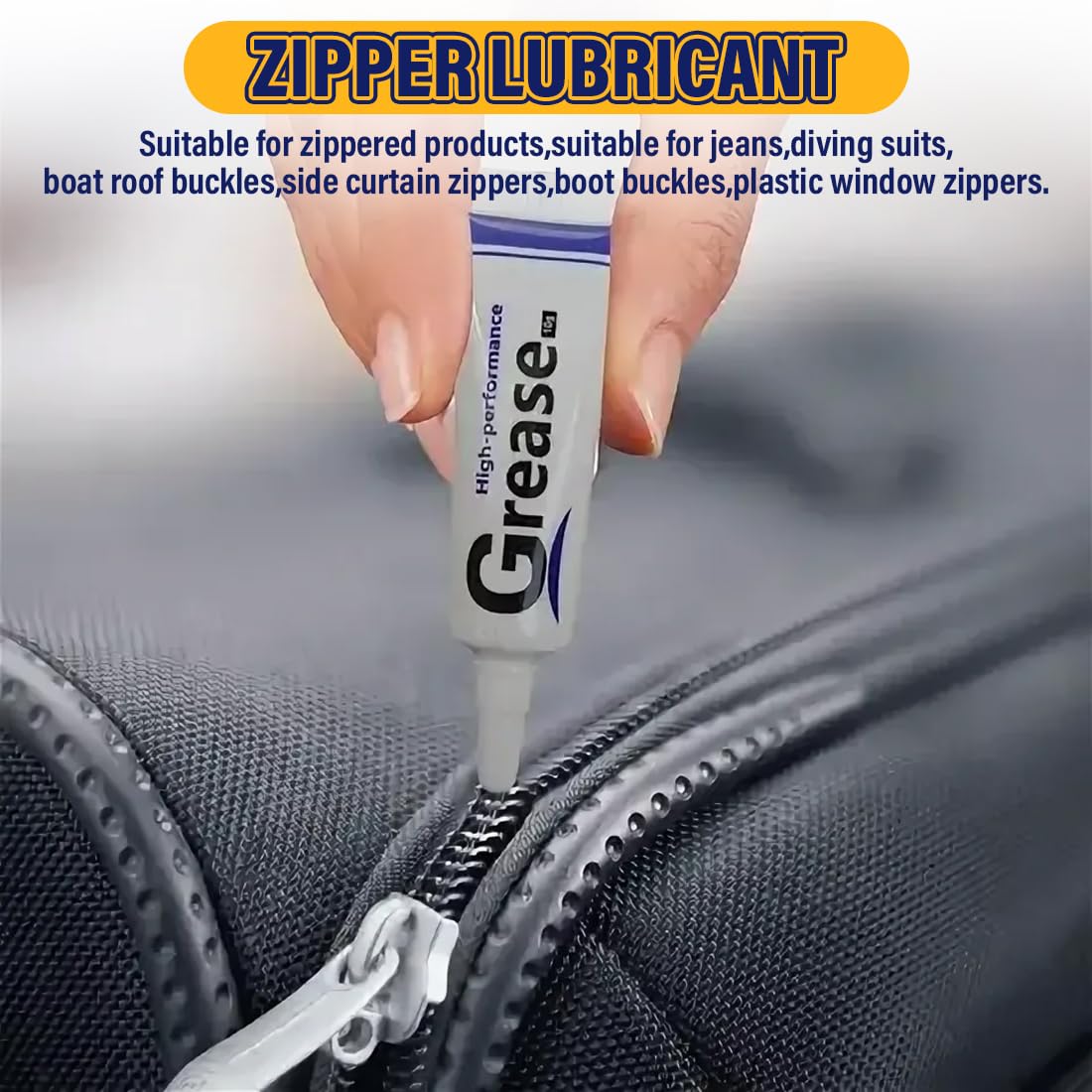 Grasa de silicona para junta tórica lubricante transparente 3 piezas para sellado de válvulas y grifos