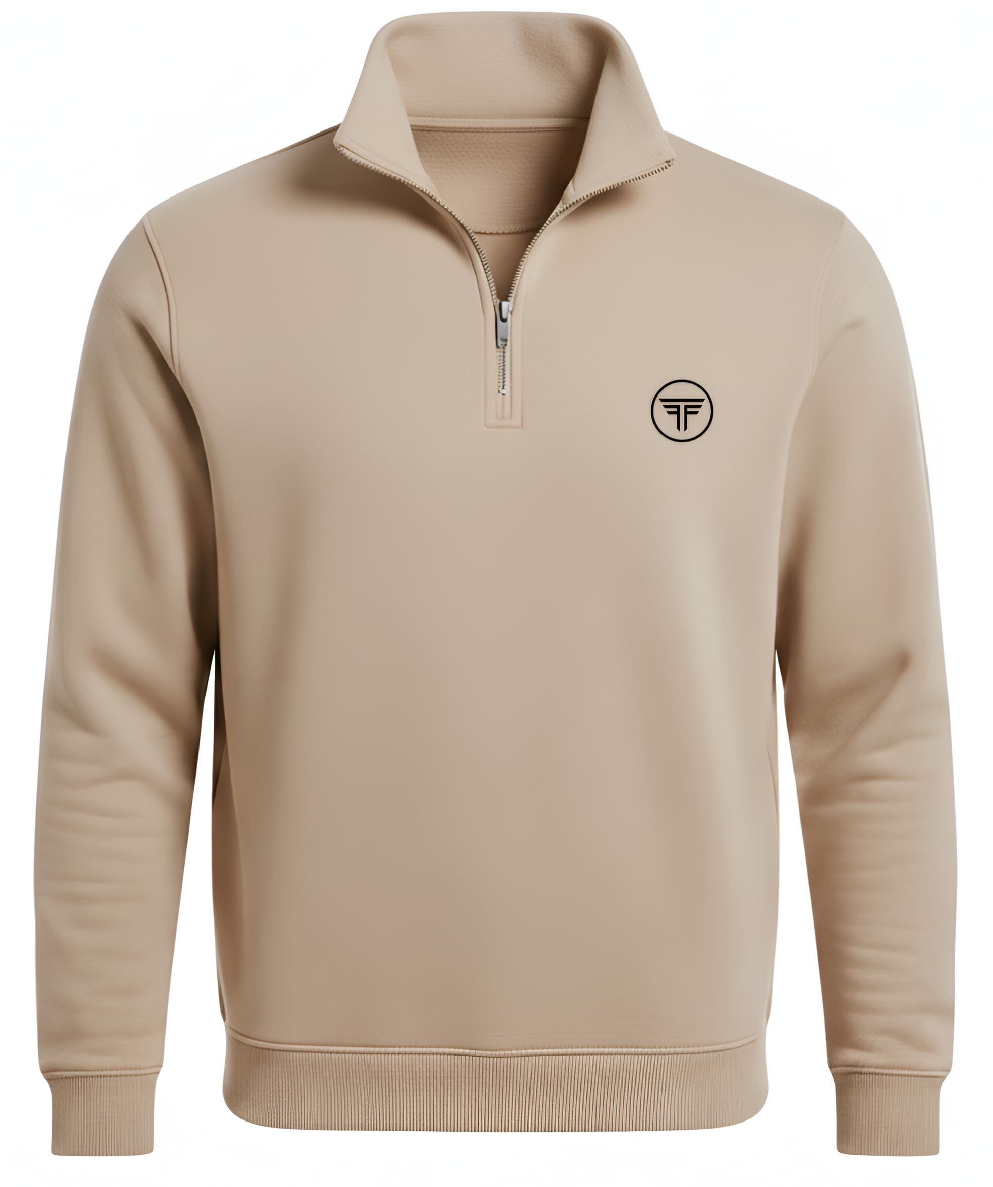 fanex fitness Men’s Half-Zip Pullover 100% Fleece Sweatshirt Stylish, Breathable Full Sleeve Winter Wear Warm, Lightweight & Comfortable for Casual, Office, Travel & Sports-picture-34