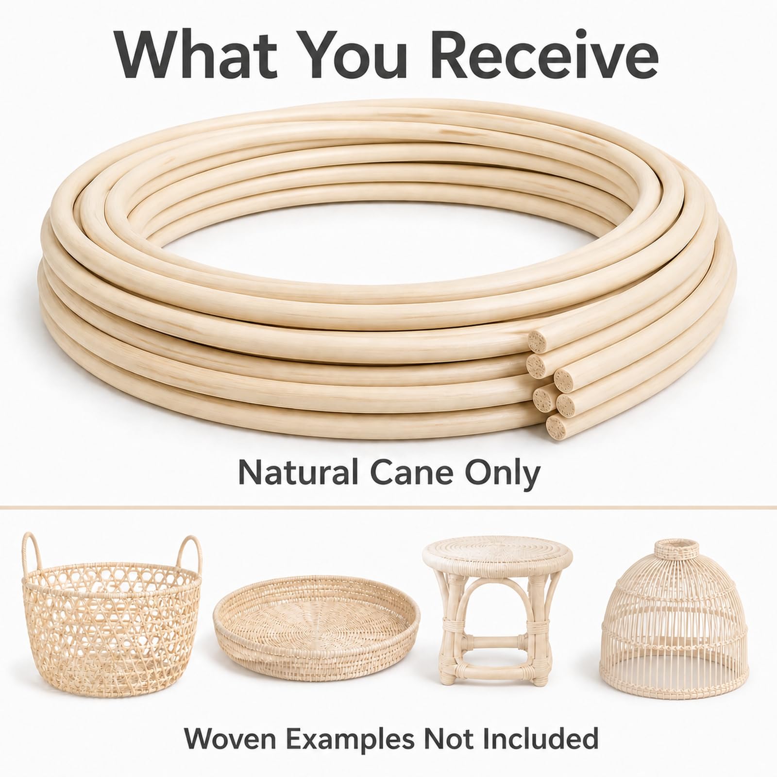 Naturale Rattans Materiale di Riparazione,Bobina di Rattans Reed