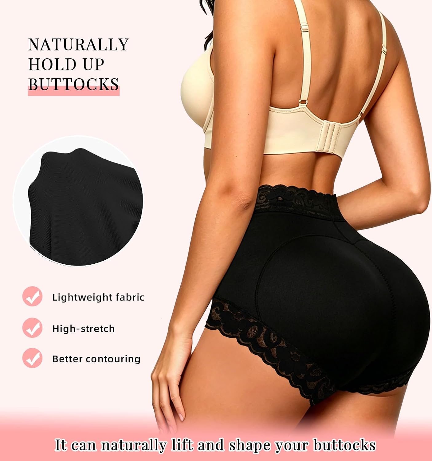 Short Faja Shapewear Underwear Short Lace Butt Lifter Panties Lace Colombianas Moldeadoras Tummy Control for Women