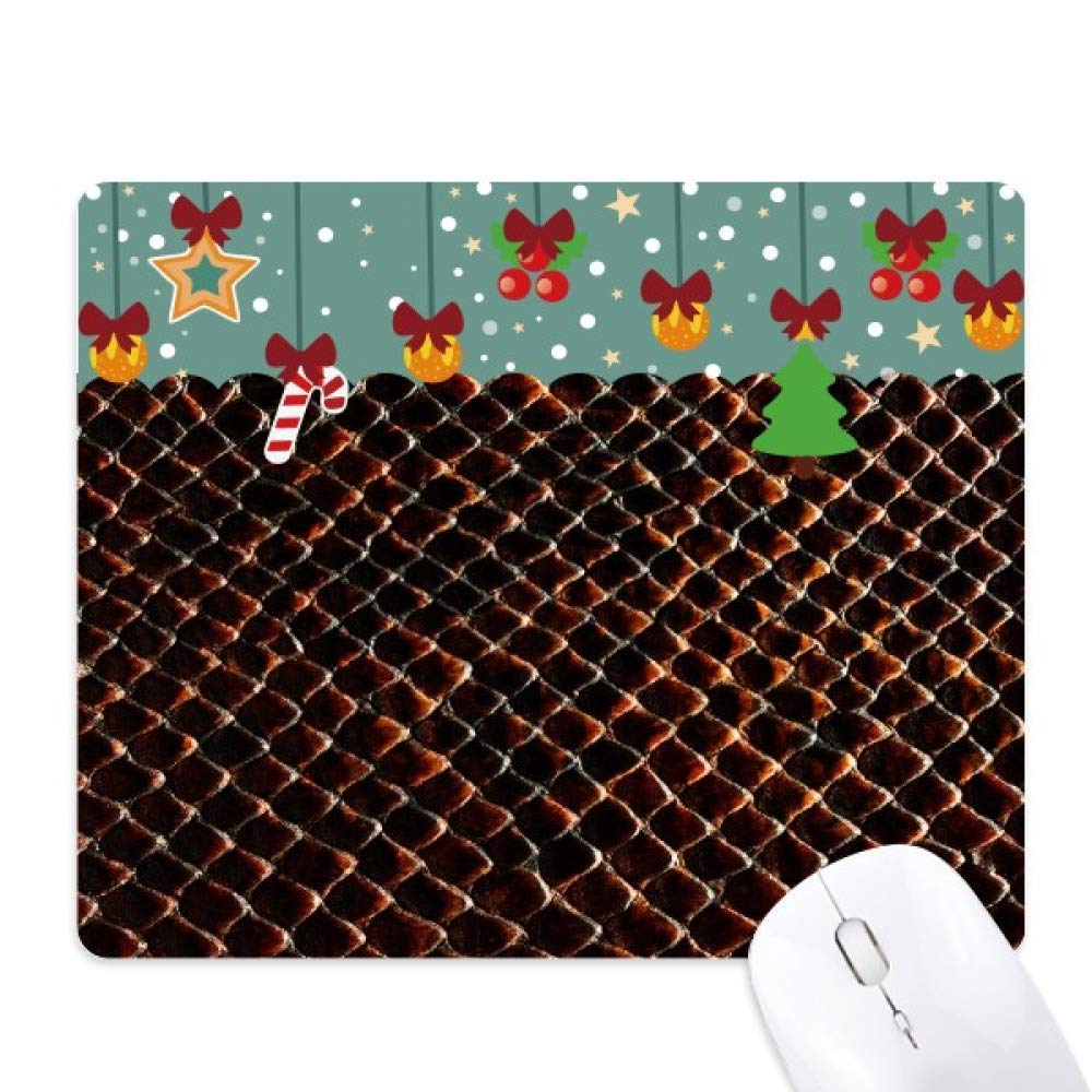 Tapis de souris peau de serpent noir noël idée cadeau originale - 6