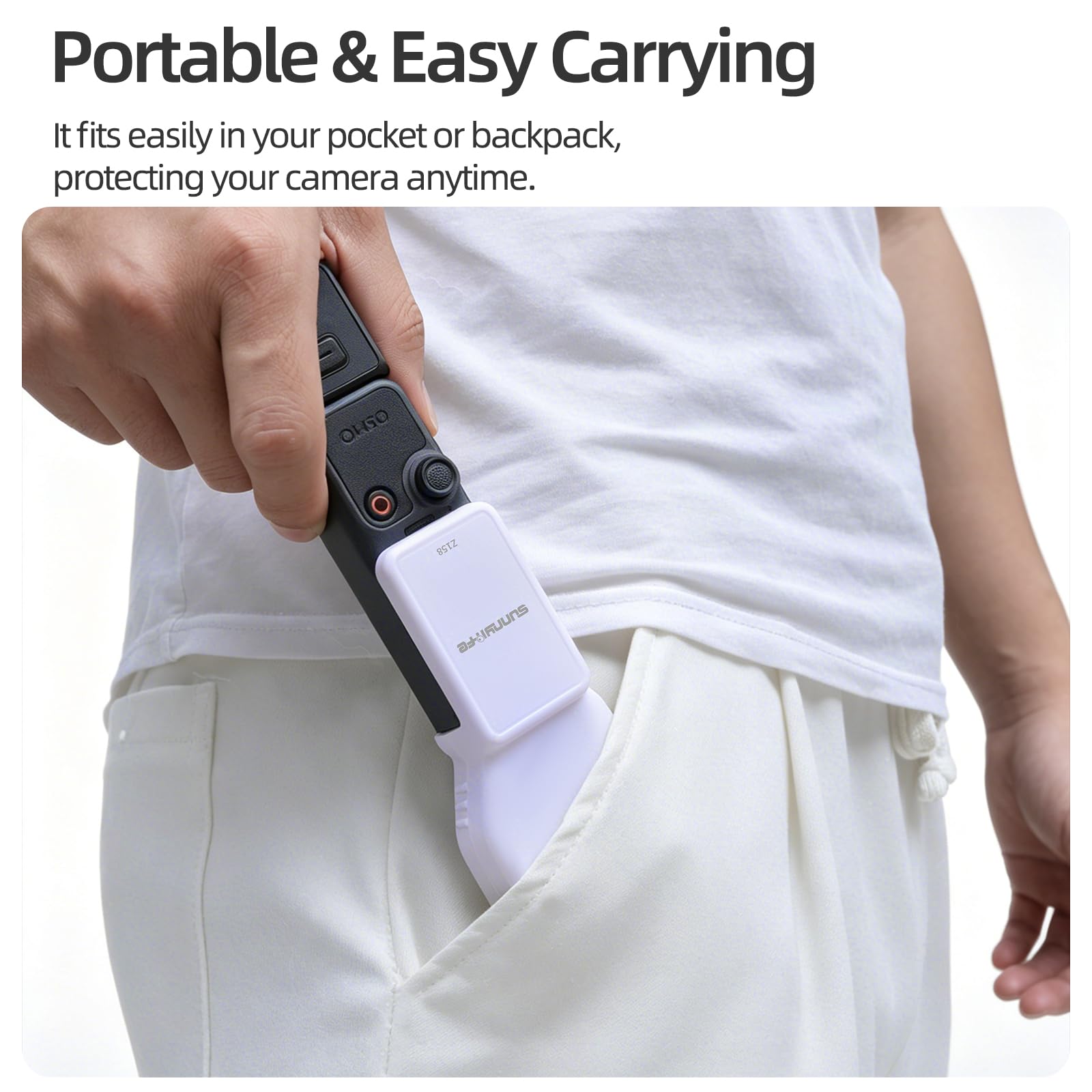 Gimbal Schermo Obiettivo Protezione per DJI Osmo Pocket 4, Custodia protettiva Protective Case Gimbal Cover Lens Screen Protector Accessori per DJI Osmo Pocket 4 (Black Protective Cover)