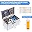KYODOLED X-Large Medicine Lock Box, Locked Medicine Box with Key, Children Safe Medication Storage, 14.8 x 8.9 x 8.9 Inch, White