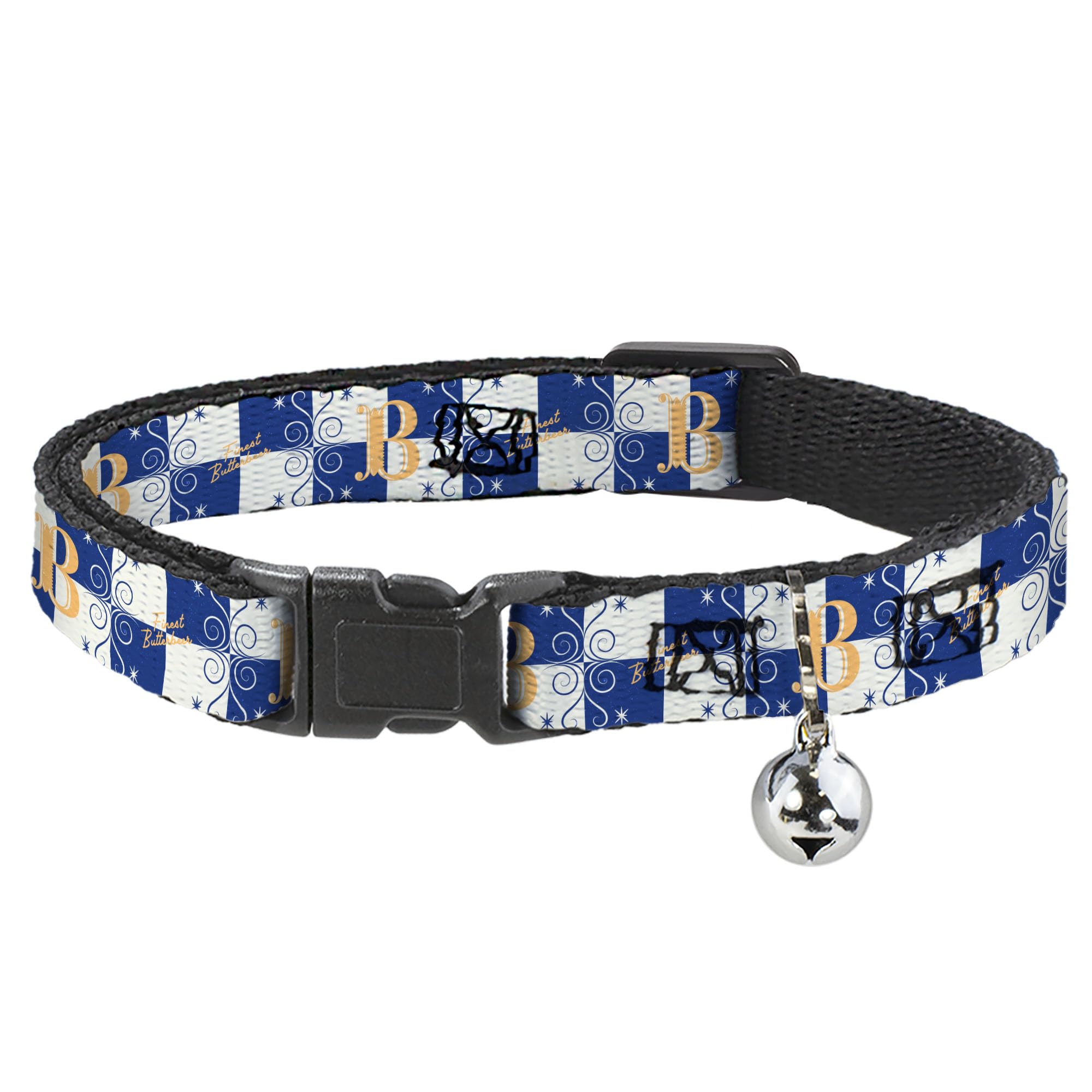 Collar de Gato Harry Potter con cascabel separable de 8.5 a 12 pulgadas