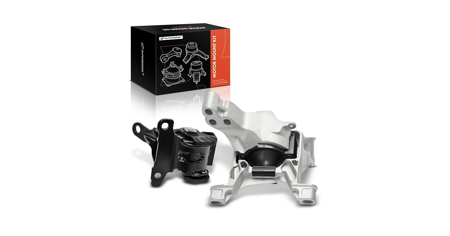 マドレーヌ A-Premium 2PCS Engine Motor Mount and Transmission Mount Set
