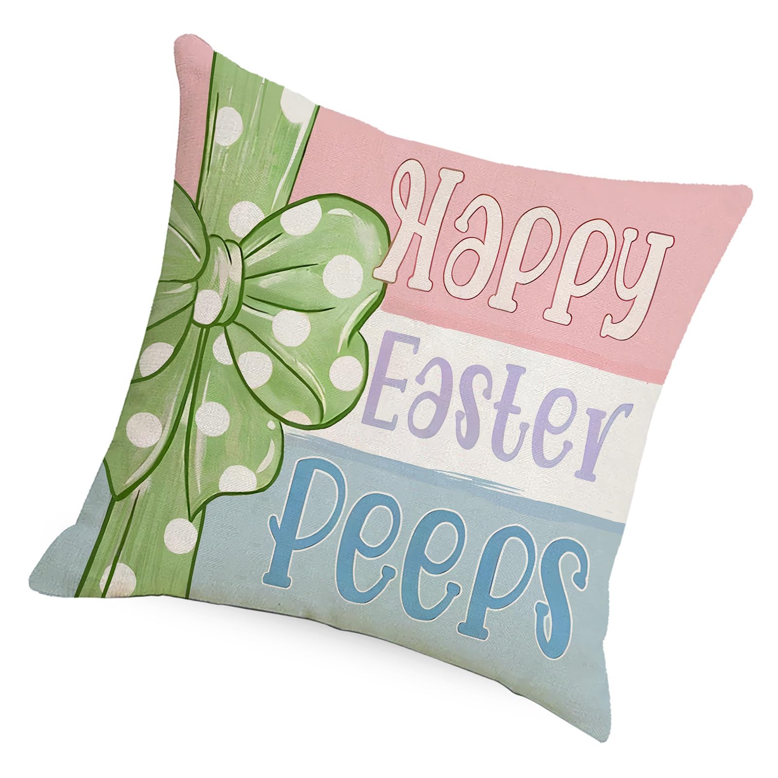 Msioytog Pillowcase Easter Decorative Pillow Case Suitable for Family Gatherings and Holiday Enthusiasts Easter Cushion Protector