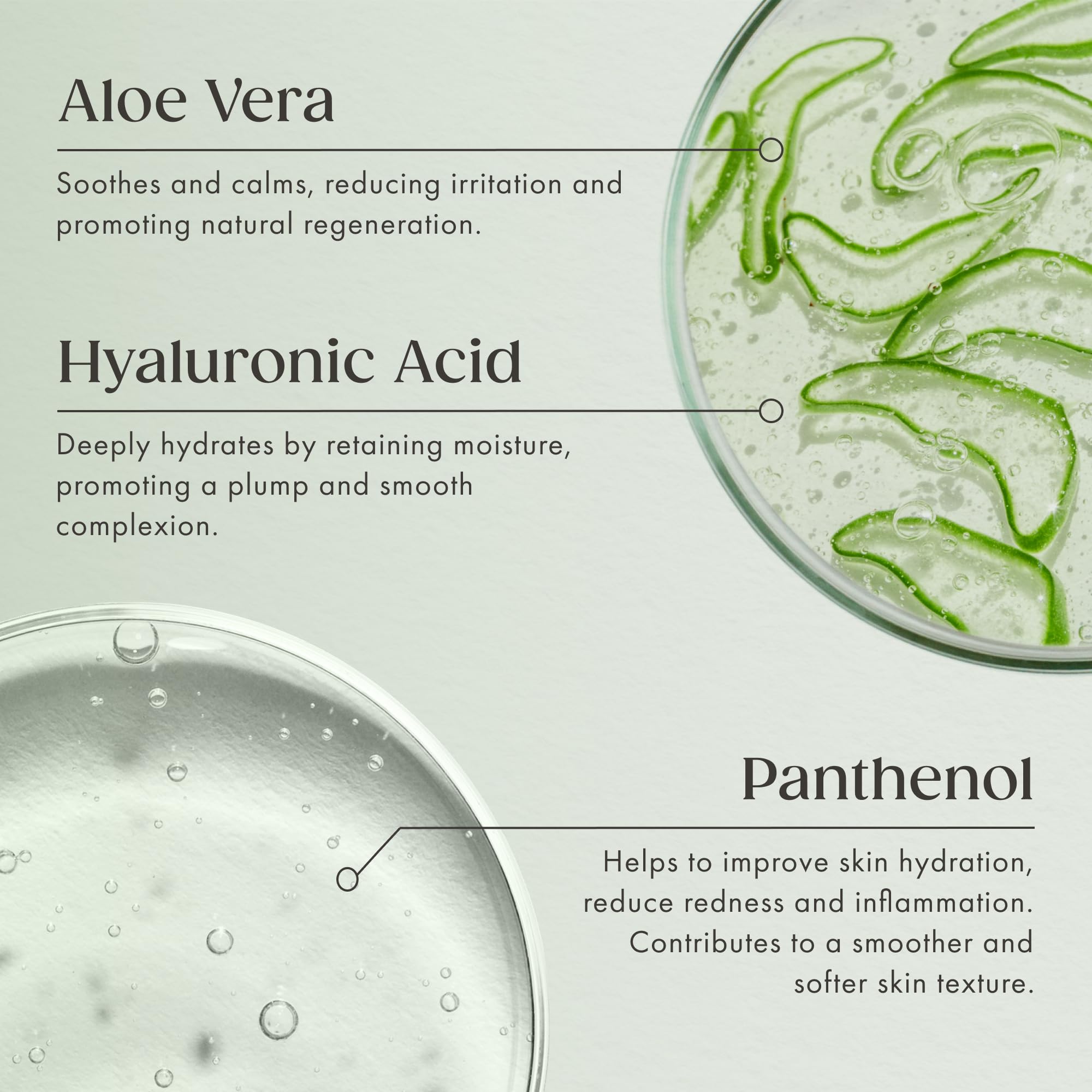 Satin Naturel Bio Żel Aloe Vera 200 ml – 100% Wegański & Kosmetyka Naturalna - Skoncentrowany Żel Aloe Vera - Z Kwasem Hialuronowym & Pantenolem - After Sun & Pielęgnacja Twarzy, Ciała i Włosów