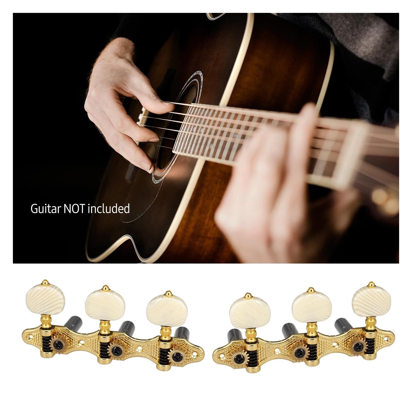 Accordatori per chitarra classica in 2 pezzi Accordatore per accessori per chitarra acustica Piroli Per Accordatura Per Chitarra