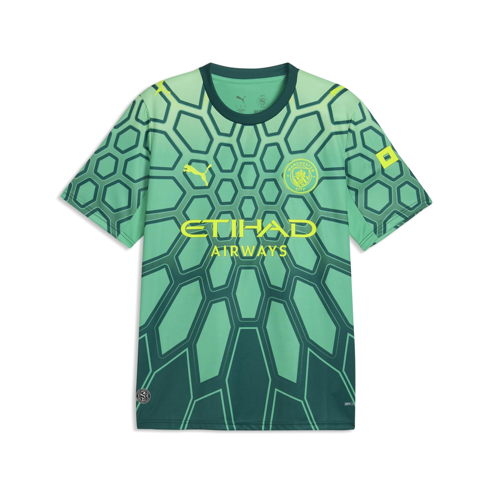 PUMA Mens Manchester City 26/27 Goalkeeper Jersey - Green S
