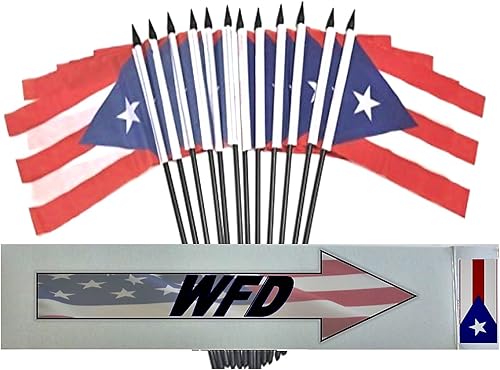 Miniatura 84 de Banderas de escritorio de Nicaragua, paquete de 12 banderas pequeñas de poliéster de 4 x 6 pulgadas en miniatura para mesa de oficina, pequeñas