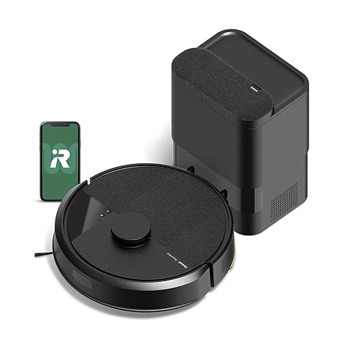 iRobot Roomba 105 Vac Robot Vacuum with AutoEmpty Dock - Self-Empties for 75 Days, Easy to use, Intense Power-Lifting Suction, LiDAR Navigation, Multi-Surface Cleaning, Cleans in Neat Rows - Roomba 105 VAC AE