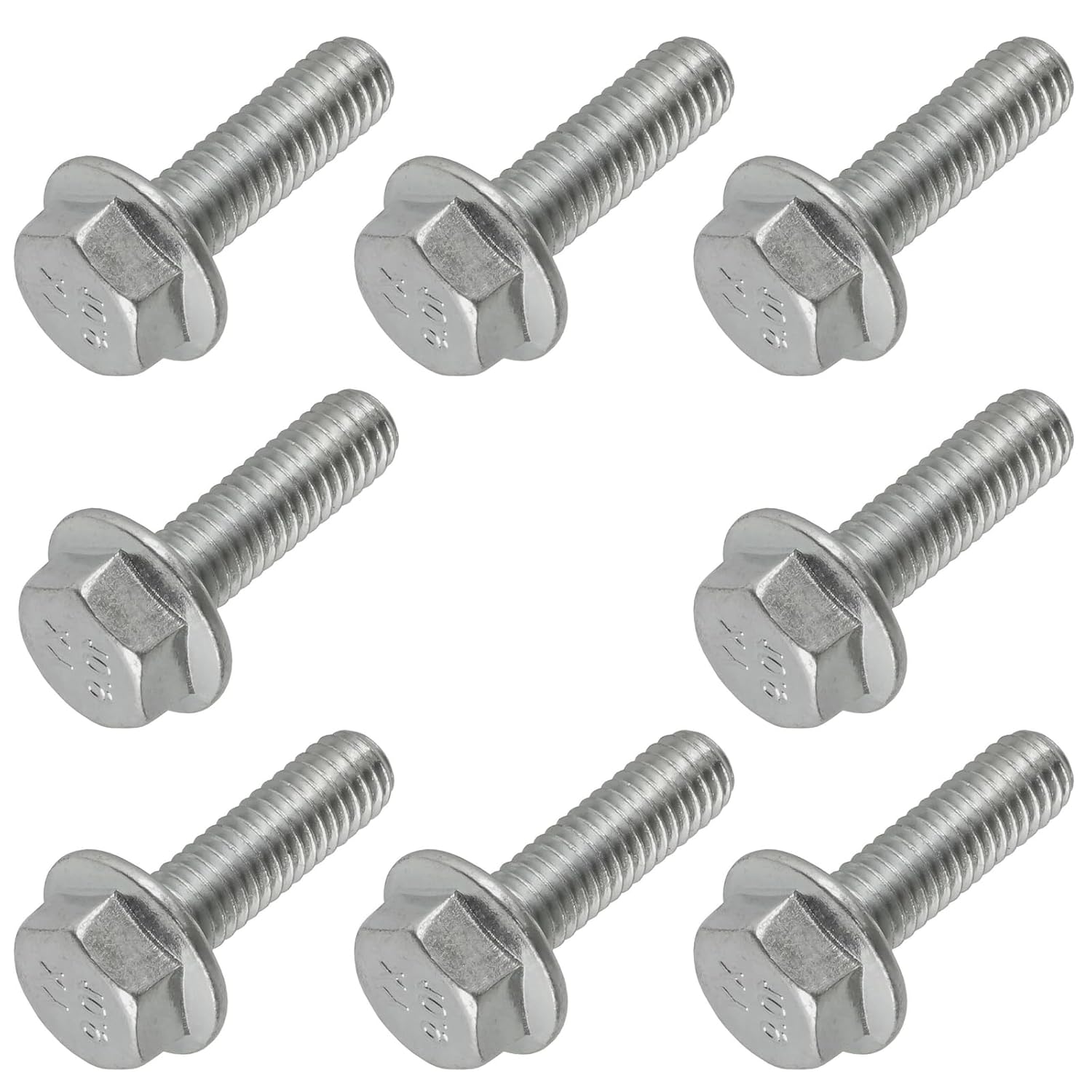 Replacement for 8 Bolt M6 X 20 Screw for John Deere 19M7862 Bolt M6 X 20 Screw Stud Mod-C26C-66083