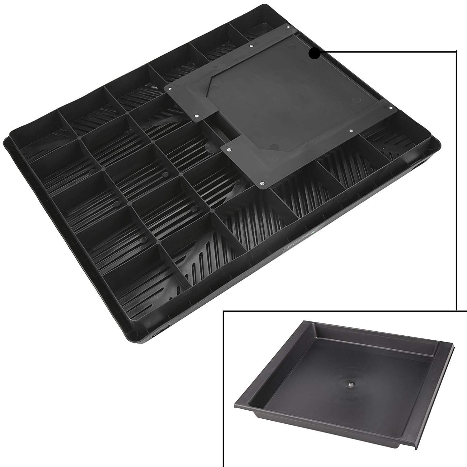 Sailnovo Inodoro para Perros de 63 x 50 cm, Inodoro para Cachorros, Almohadilla de Entrenamiento para Perros pequeños, Grandes y Mayores - Inodoro para Mascotas