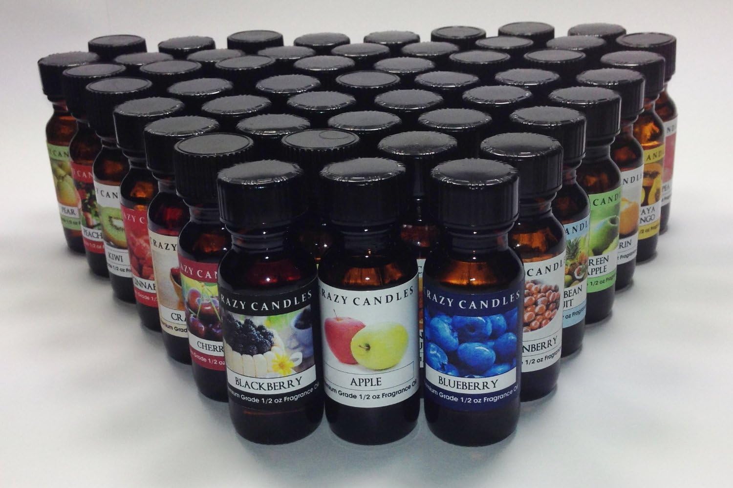 6 Bottles Set: 3 - Sage & Chamomile, 3 -Apricot & Chamomile 1/2 Premium Grade Fragrance Oils