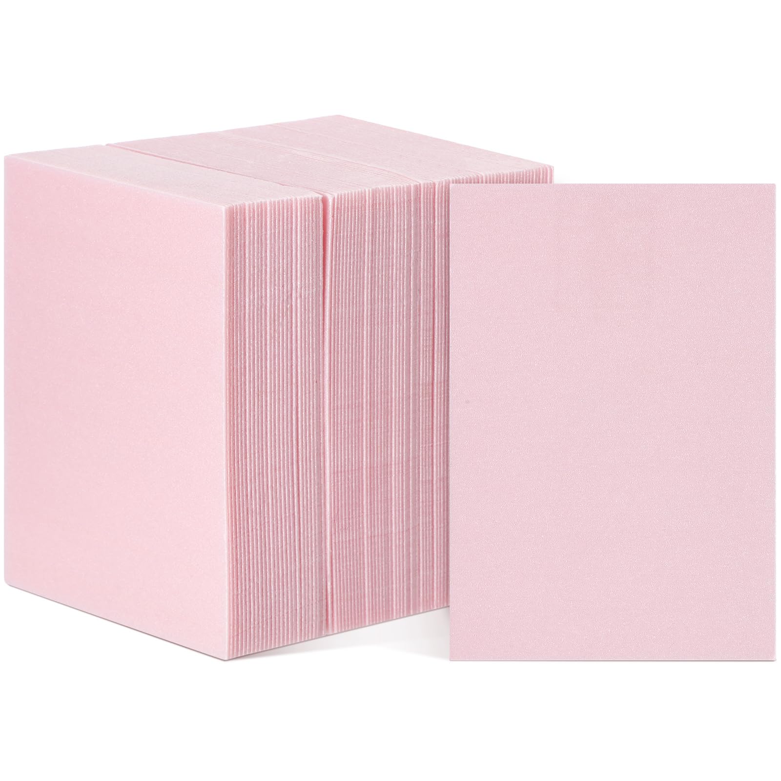 Cholemy 120 Pcs Foam Printing Plates 4 X 6 Inches Pink 1/20 Inch Thick