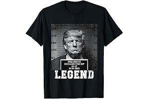 Trump 2024 Mugshot President Legend T-Shirt