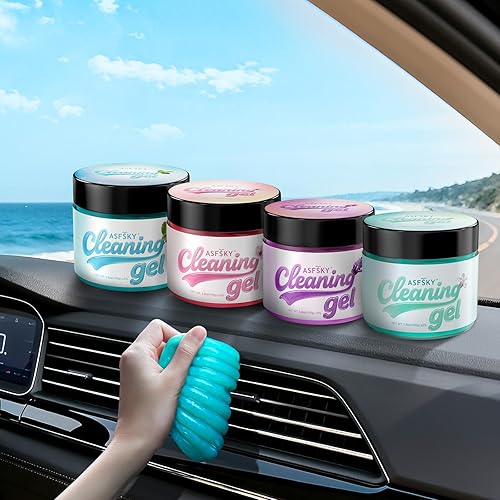 ASFSKY Car Cleaning Gel (Aromatherapy aroma) Dust Cleaning Putty Universal