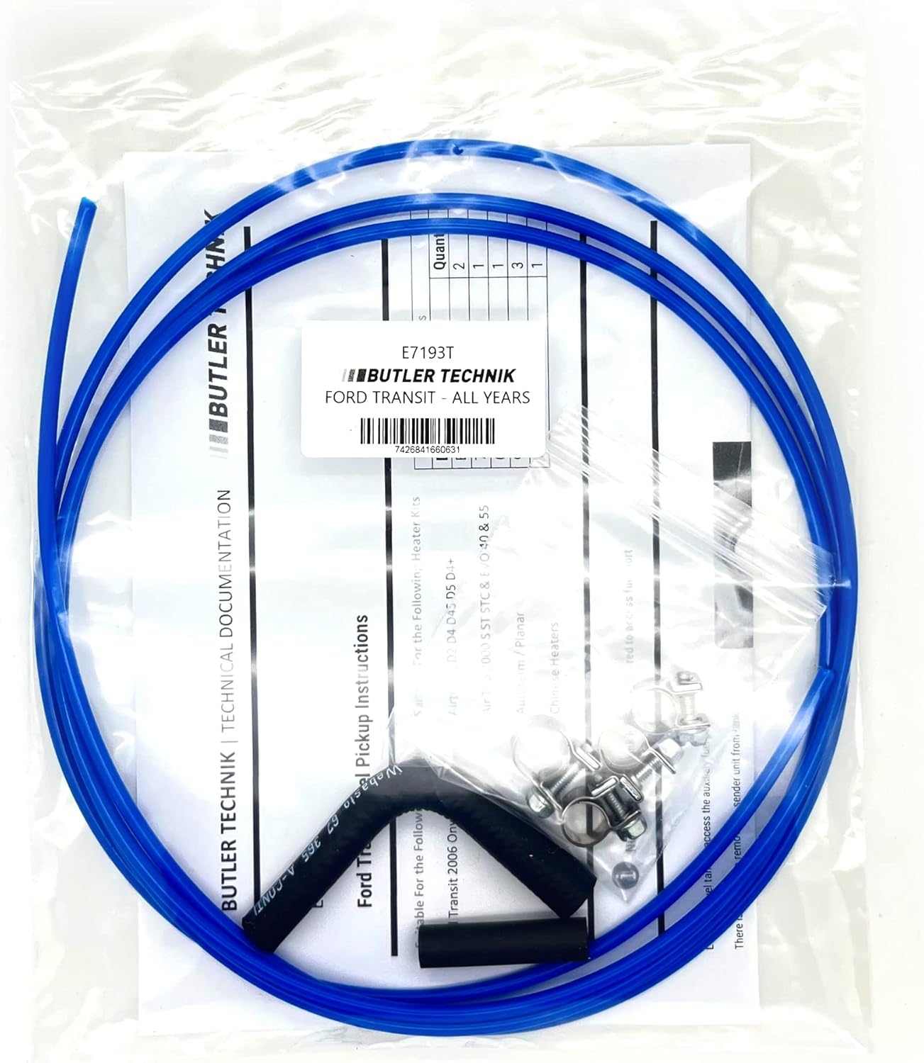 Butler Technik Eberspacher asto Diesel Heater Fuel Tank Connector