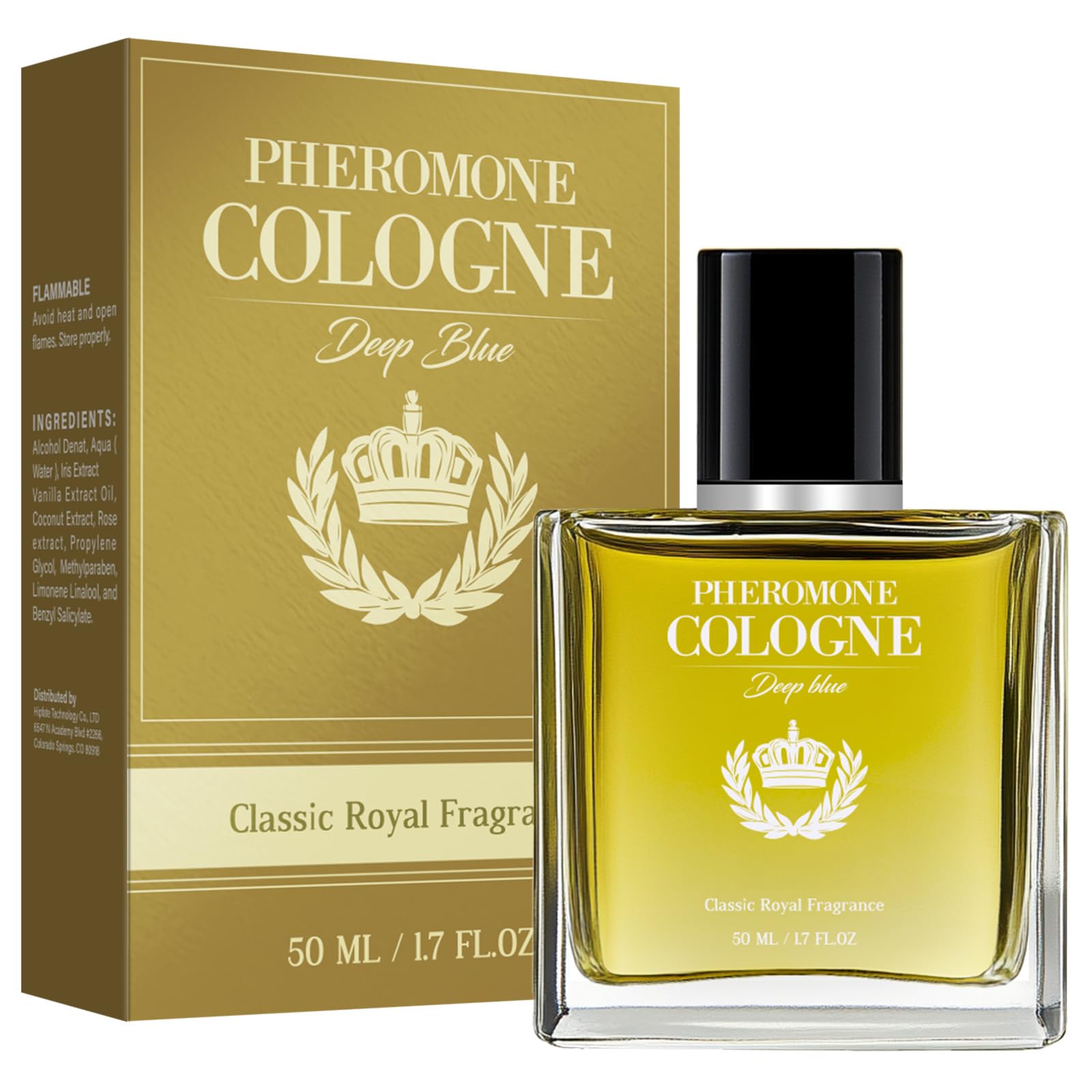 Aqua Deep Ocean Royal Fragrance Inc Pheromone Perfume For