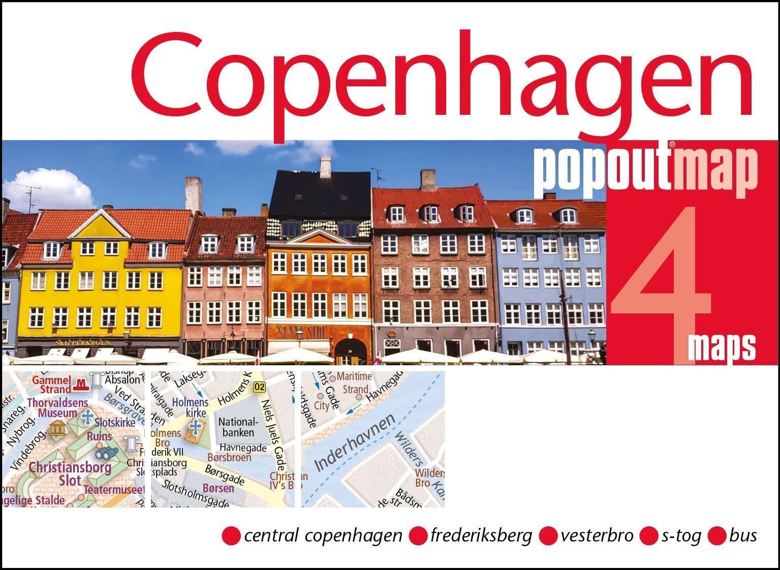 Copenhagen Popout Map Small