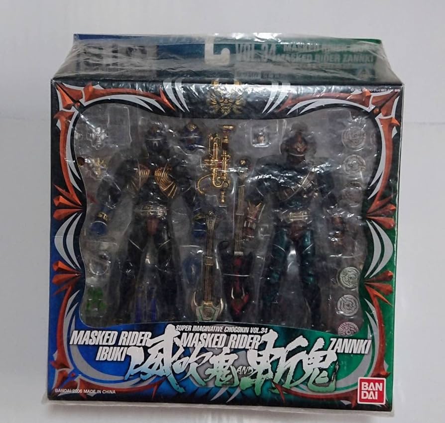 Amazon.co.jp: SIC 仮面 威吹鬼 & 仮面 斬鬼 VOL.34 仮面 イブキ