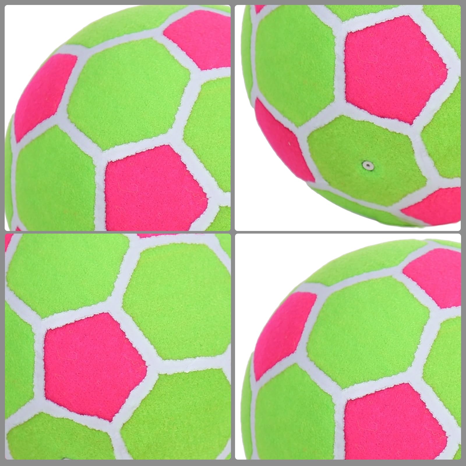 Pallone da calcio in feltro 8,27 pollici per allenamento in