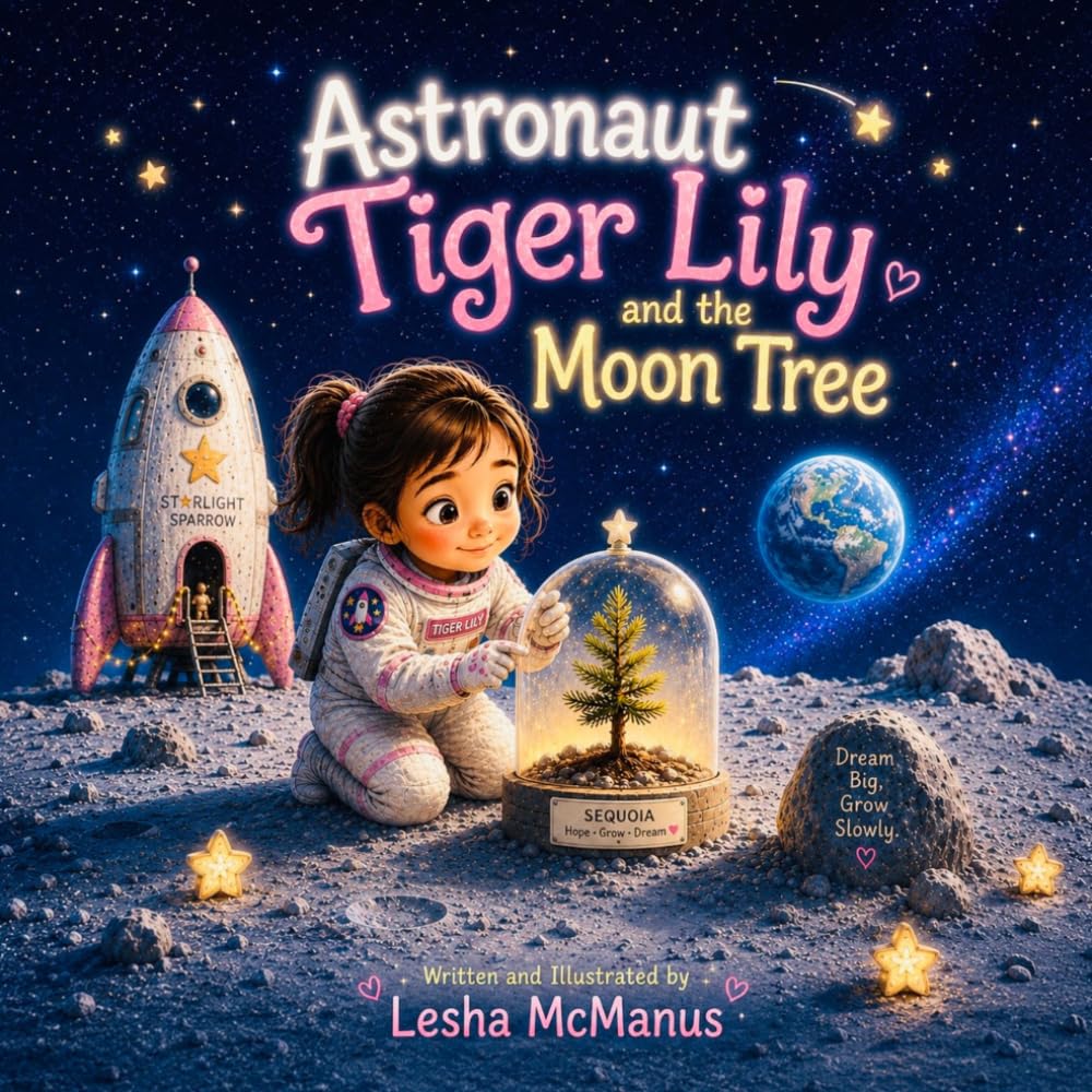 Astronaut Tiger Lily and the Moon Tree: A heartfelt story about being afraid of the dark and the magic of a Grandma’s love.