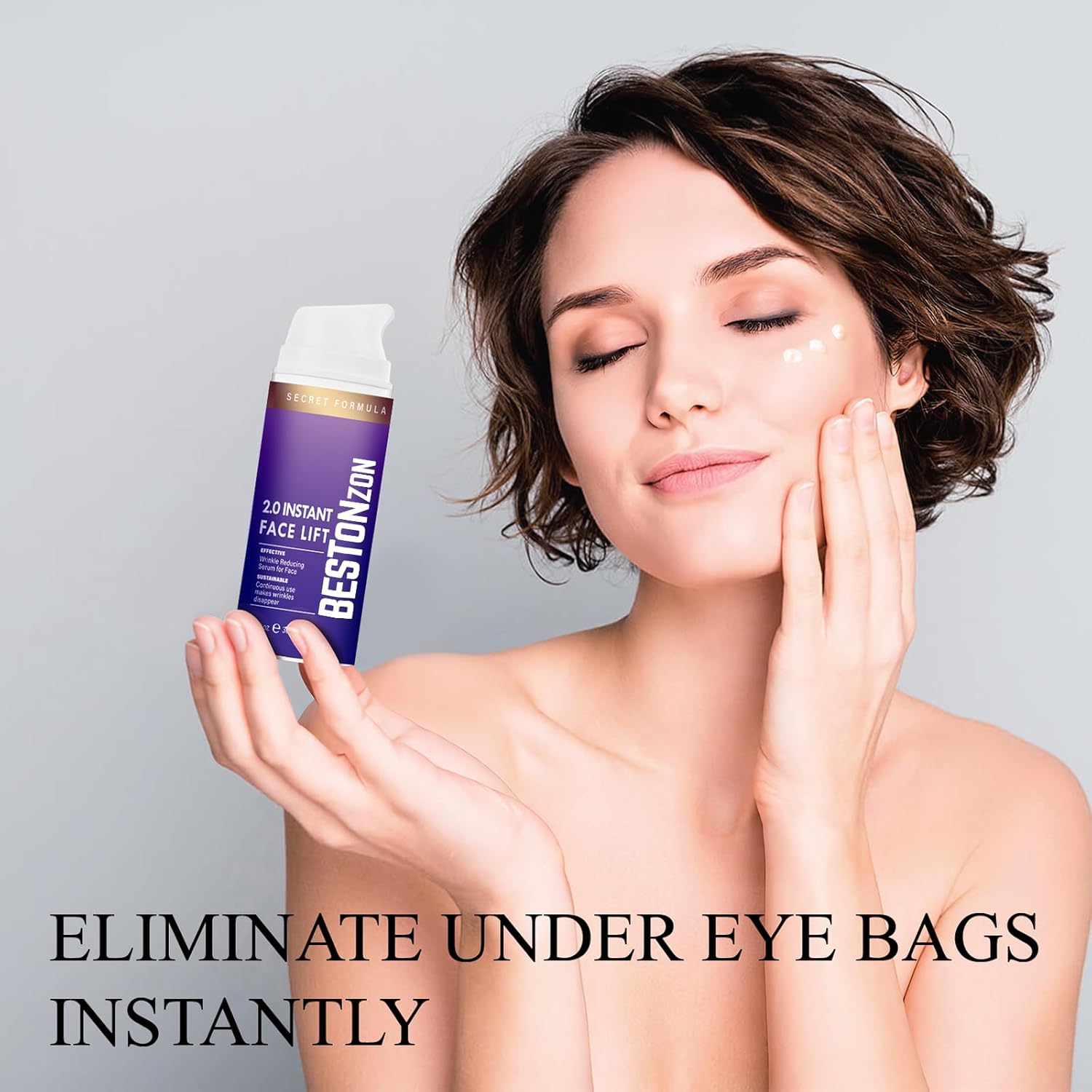 Instant Rapid Wrinkle Eye Cream 2.0-Temporary Effects Firm & Lift Under Eye Bags and Reduction Puffiness and Remover Dark Circles - Image 2