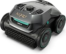 AIPER Cordless Robotic Pool Cleaner, WavePath Navigation, Wall-Climbing, Quad-Motor, 150 mins Runtime for Inground Pools up to 1,600 sq.ft, Seagull Pro ZT6002