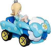 Vista 2 de Hot Wheels Mario Kart Rosalina Diecast Car [Reina del Cumpleaños]
