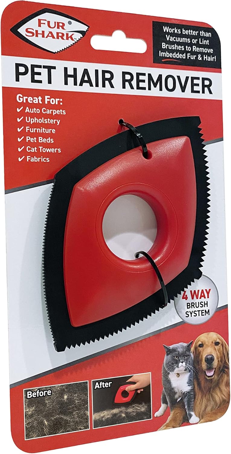 Fur Shark MultiEdge Pet Hair Remover Pet Supplies