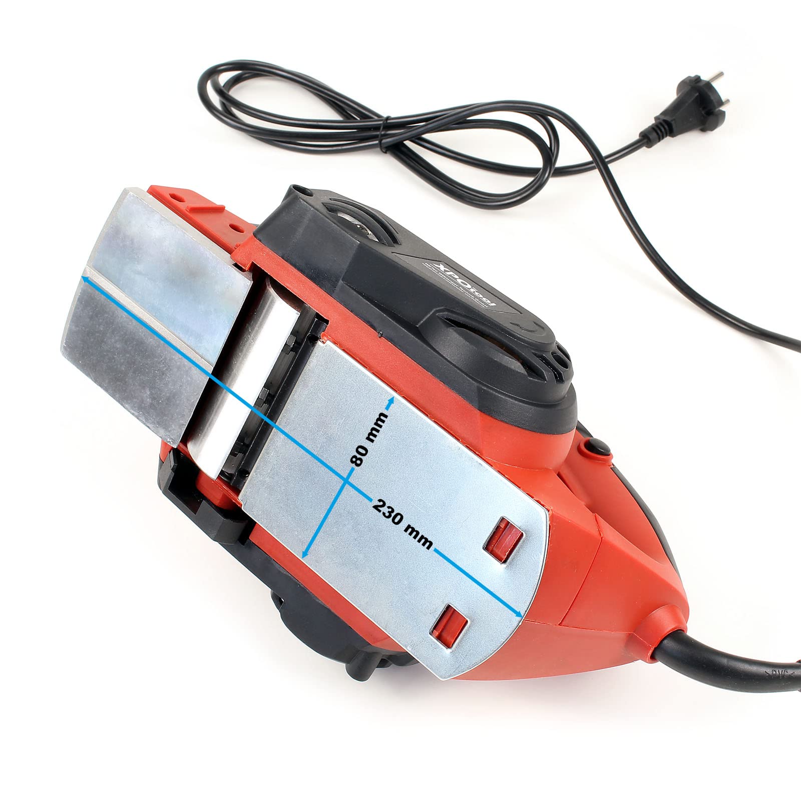 Wiltec Pialla elettrica 710W Arresto parallelo/scanalato Larghezza tagli 82mm profondità 3mm