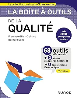 La bo&icirc;te &agrave; outils de la qualit&eacute; - 5e ed.