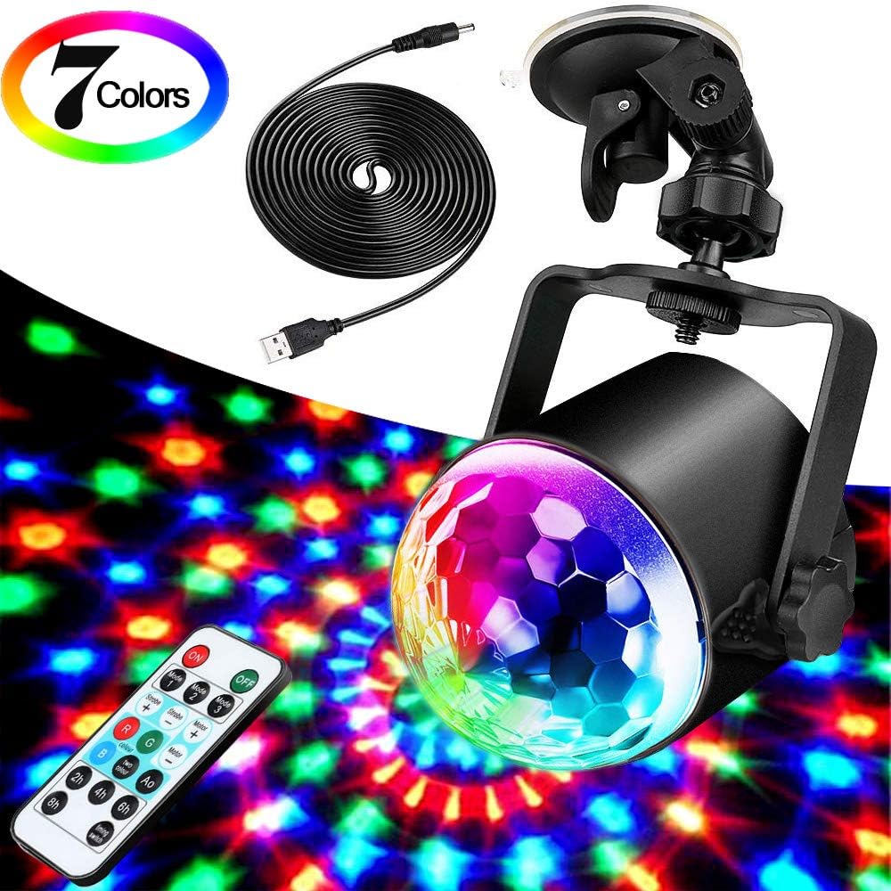 palla da discoteca per specchietto retrovisore auto