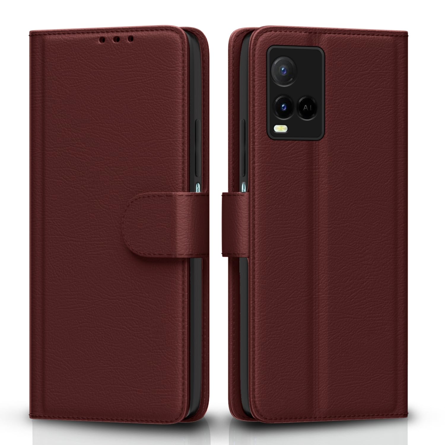 Vivo Y21 2021 Flip Cover - Leather Wallet Case -1 Vivo Y21 2021 Flip Cover - Leather Wallet Case -1