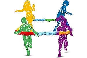 Cooperative Stretchy Band Carnival Games Elastic Fleece Tug of War Rope Sack