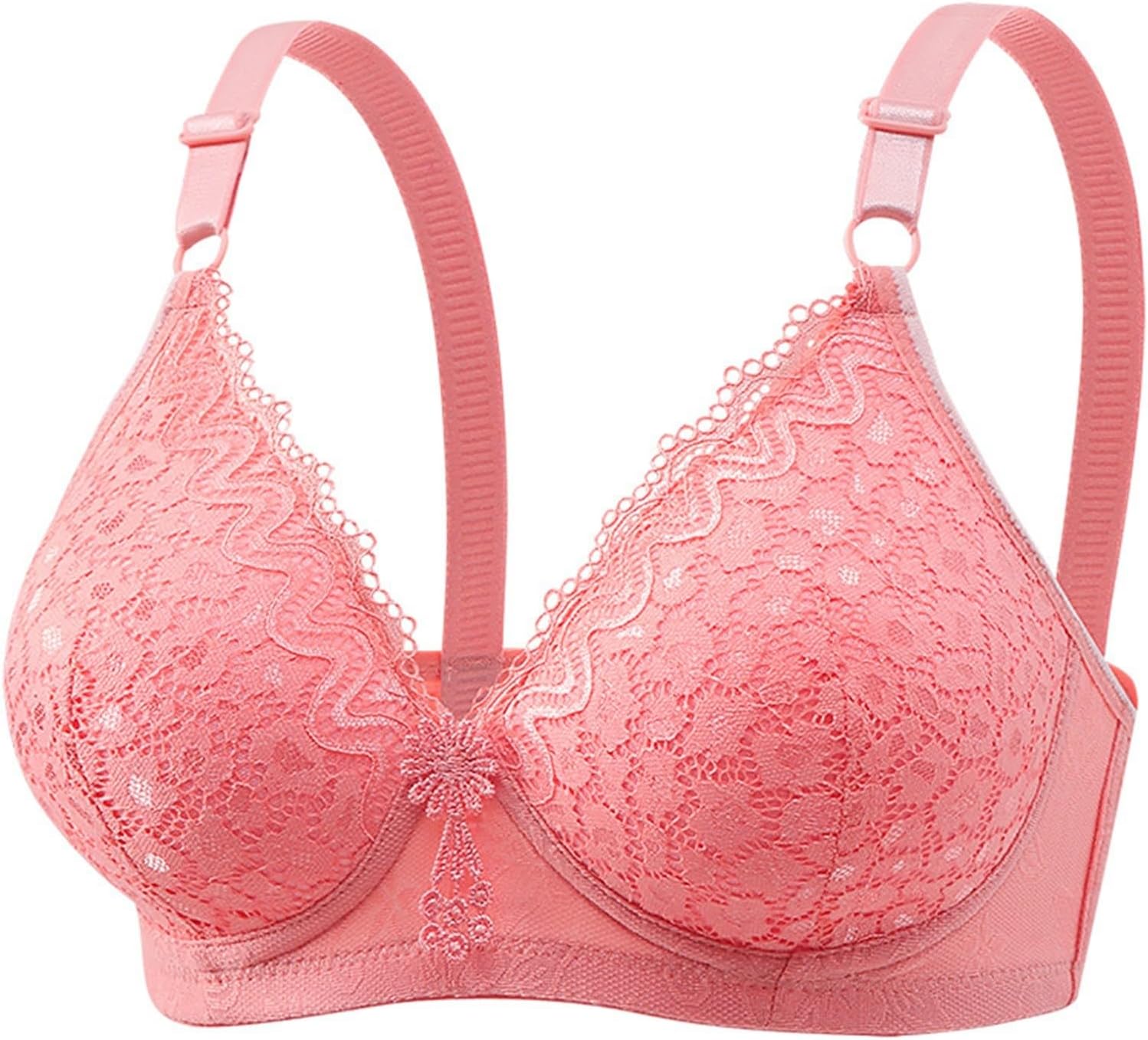 Womens No Underwire Bras Plus Size Comfort Soft Bras Supportive Bralettes Cute Strong Support Sports Bras