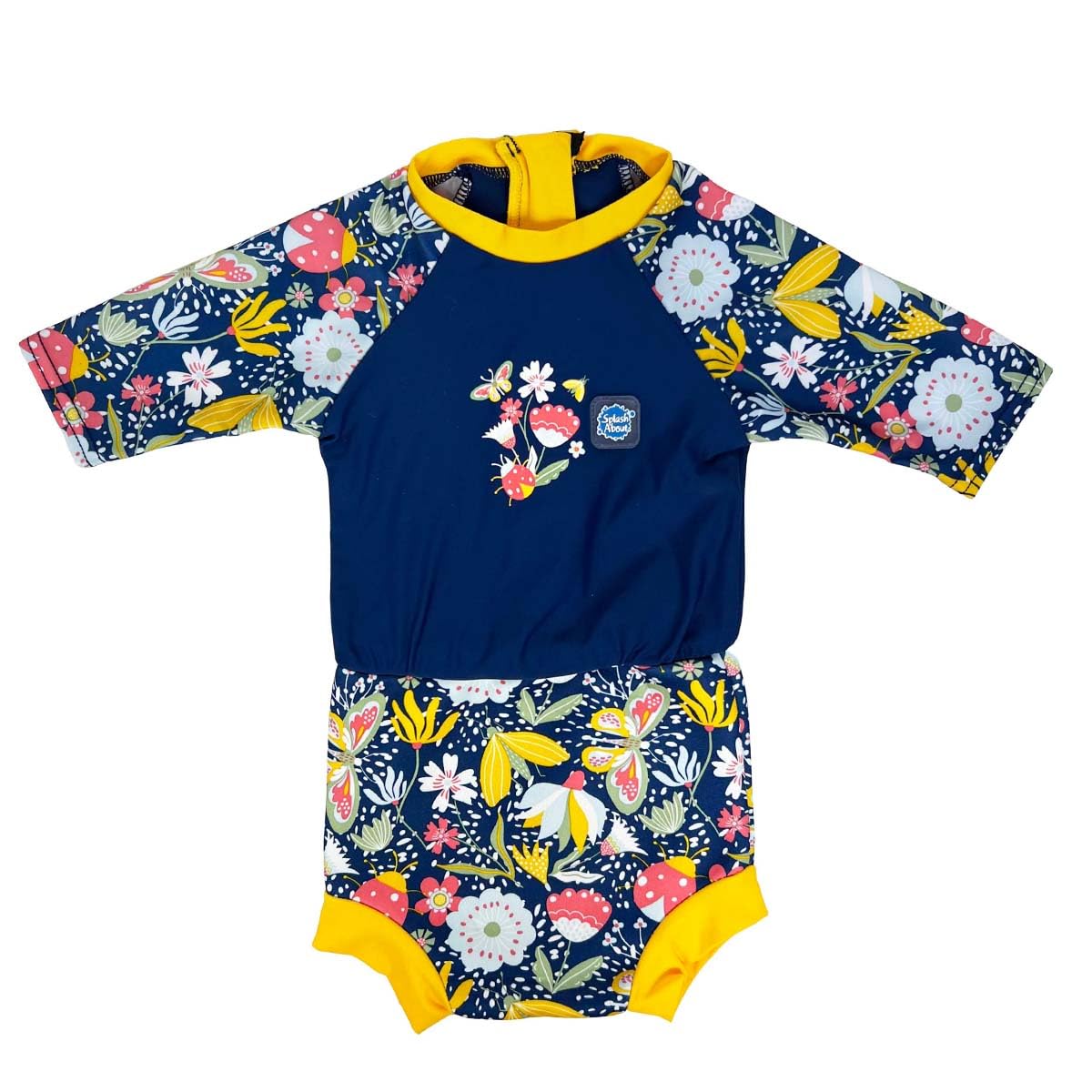 Splash About Happy Nappy Sunsuit Garden Delight 6-14 Months