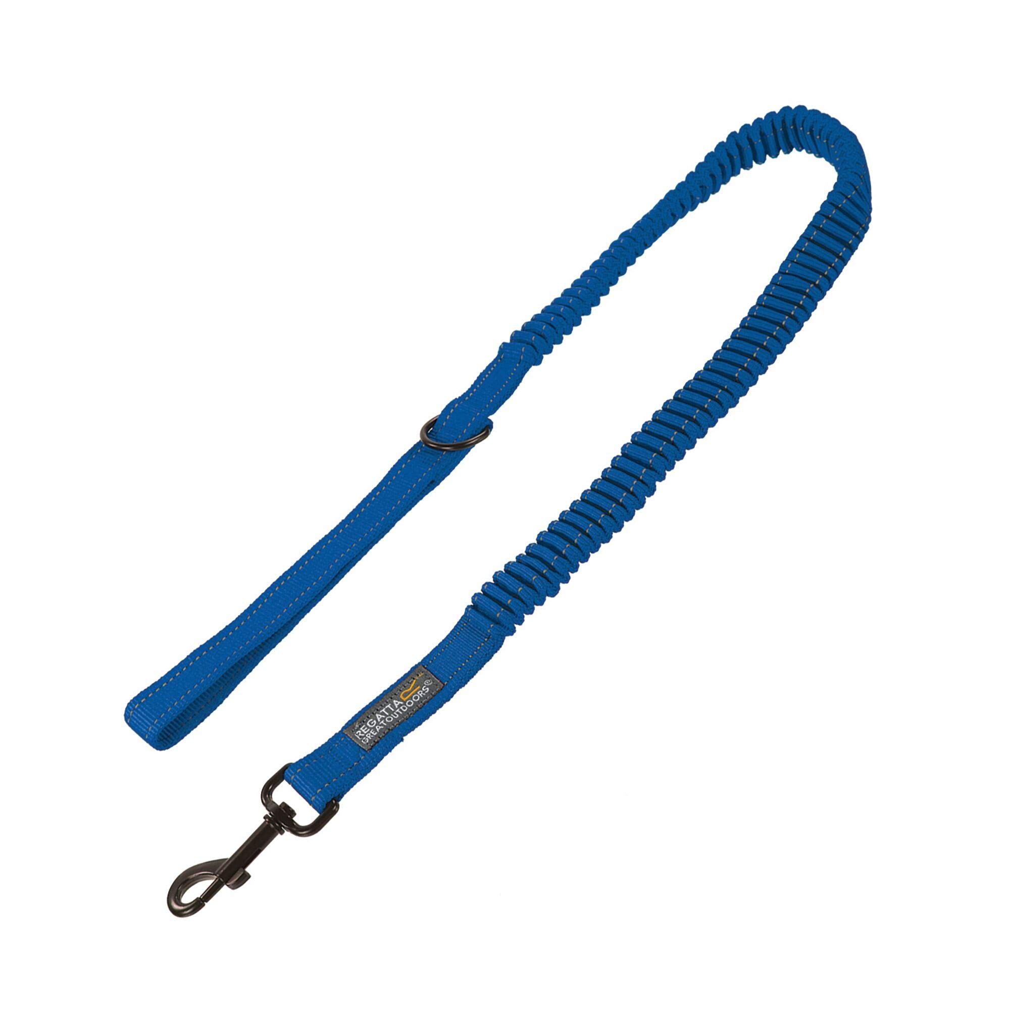 Regatta Hardwearing Reflective 120cm Shock Absorbing Dog Walking Lead with Durable Steel Release Hook, One Size