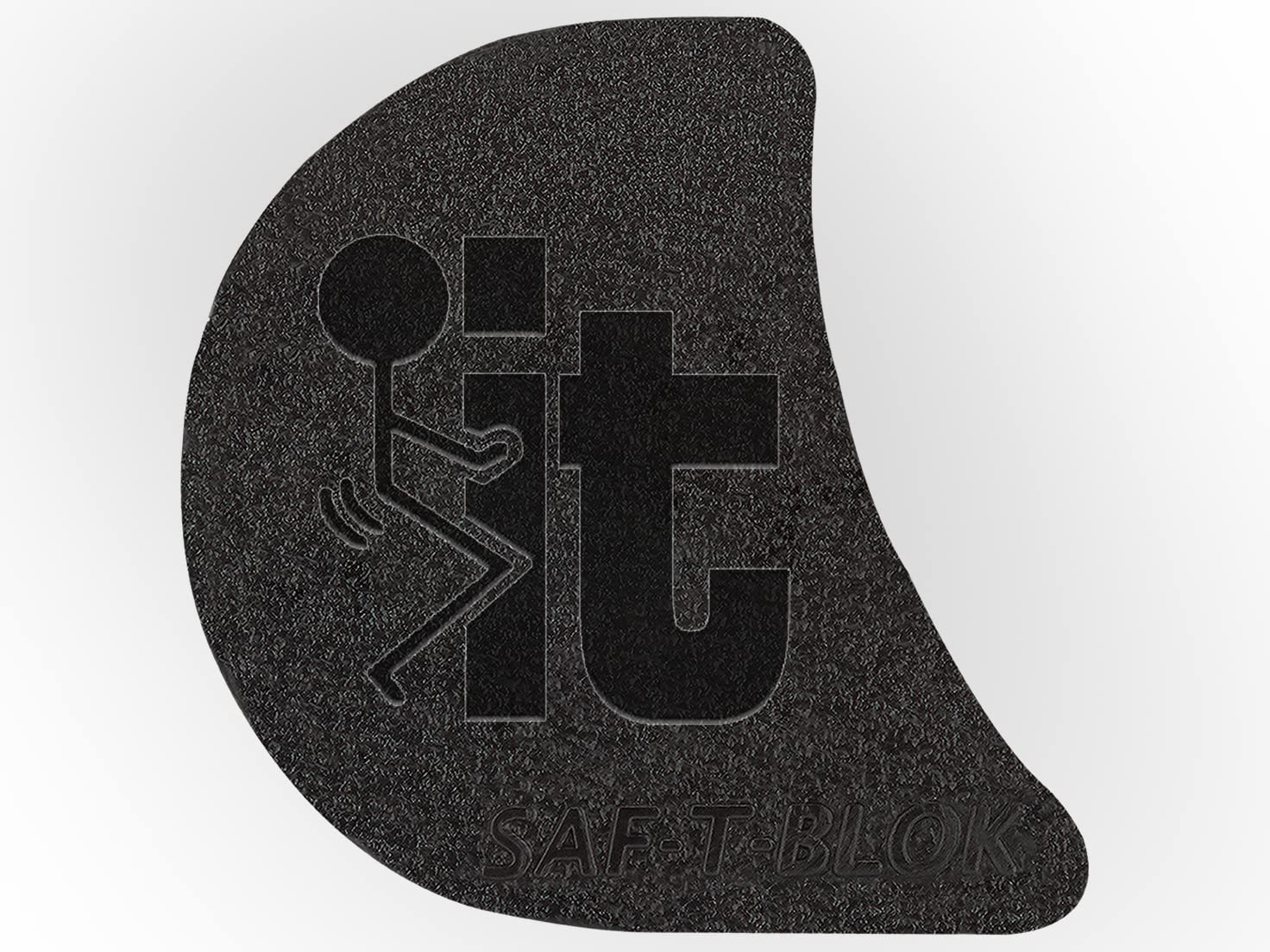 NDZ Performance Saf-T-Blok Left Hand Trigger Safety Block for Glock Gen 1-5 Post-1998 Laser Engraved in Black - Choose Design