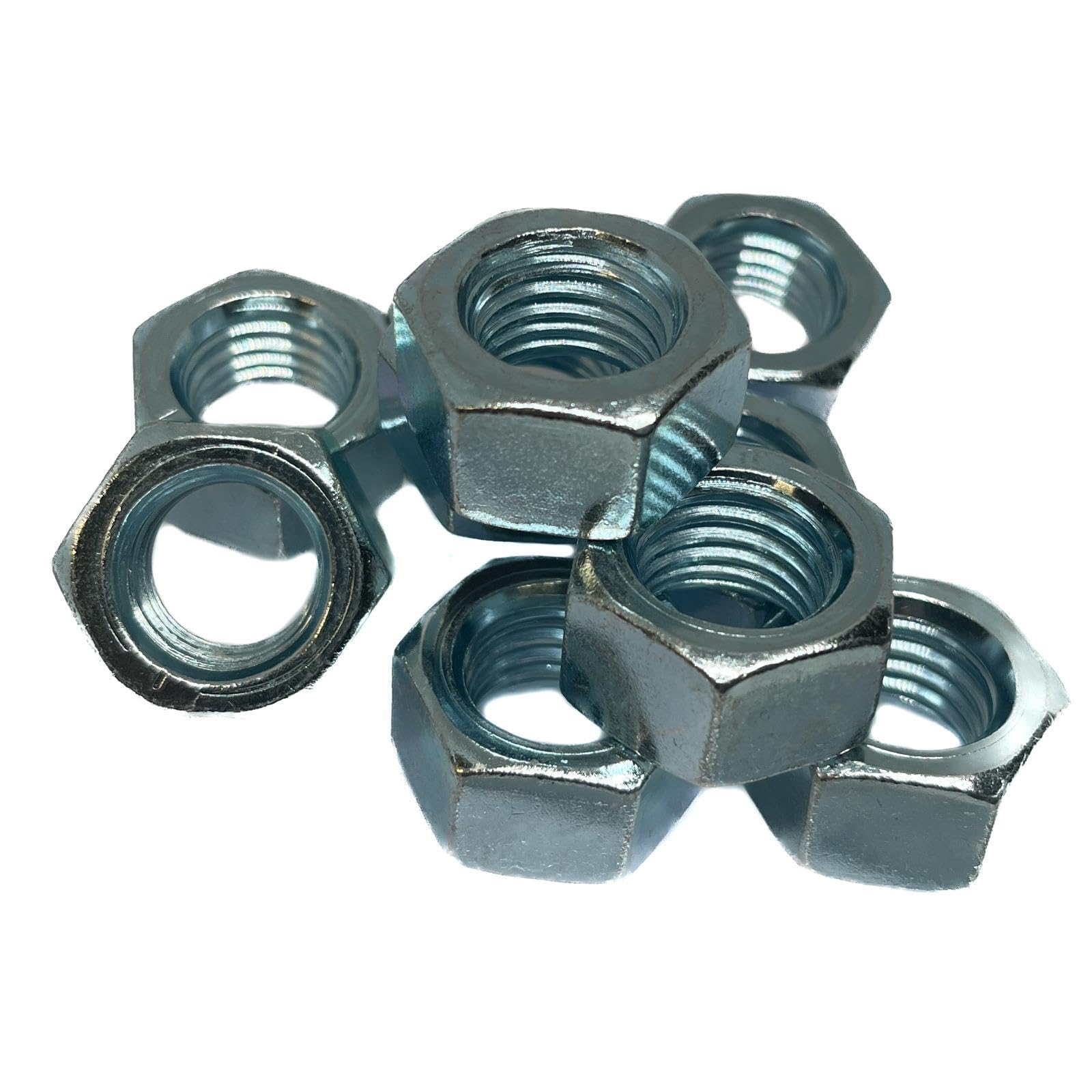 Thunderfix 3/4-10 Unc Full Nut Bs 1768 Grade 1 Zinc Plated (Pack Of 10)