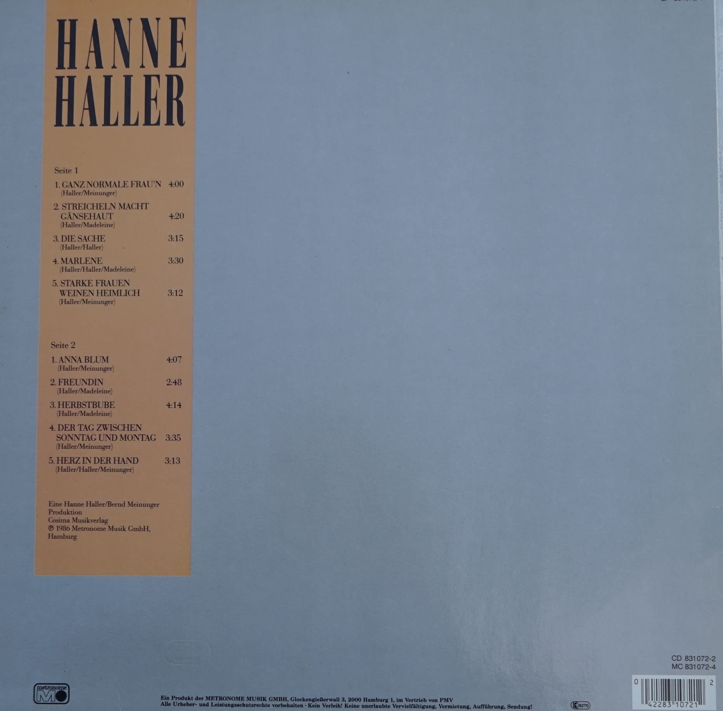 Ganz normale Frau'n (1986) [Vinyl LP]