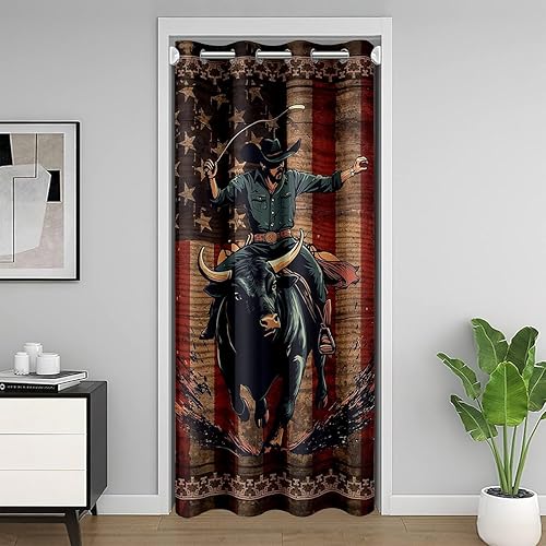 Miniatura 31 de Manfei Cortina de puerta musical negra con notas musicales para puerta de armario, cortinas opacas para puerta de armario, cortinas opacas para