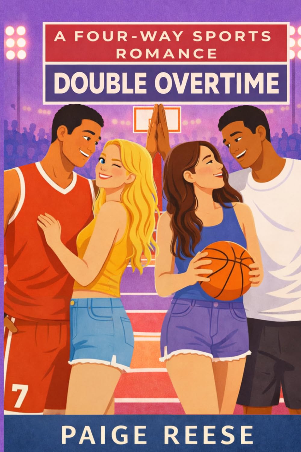 DOUBLE OVERTIME: A Why Choose Polyamory Sports Romance with Bisexual Representation (The Pennsylvania Players)