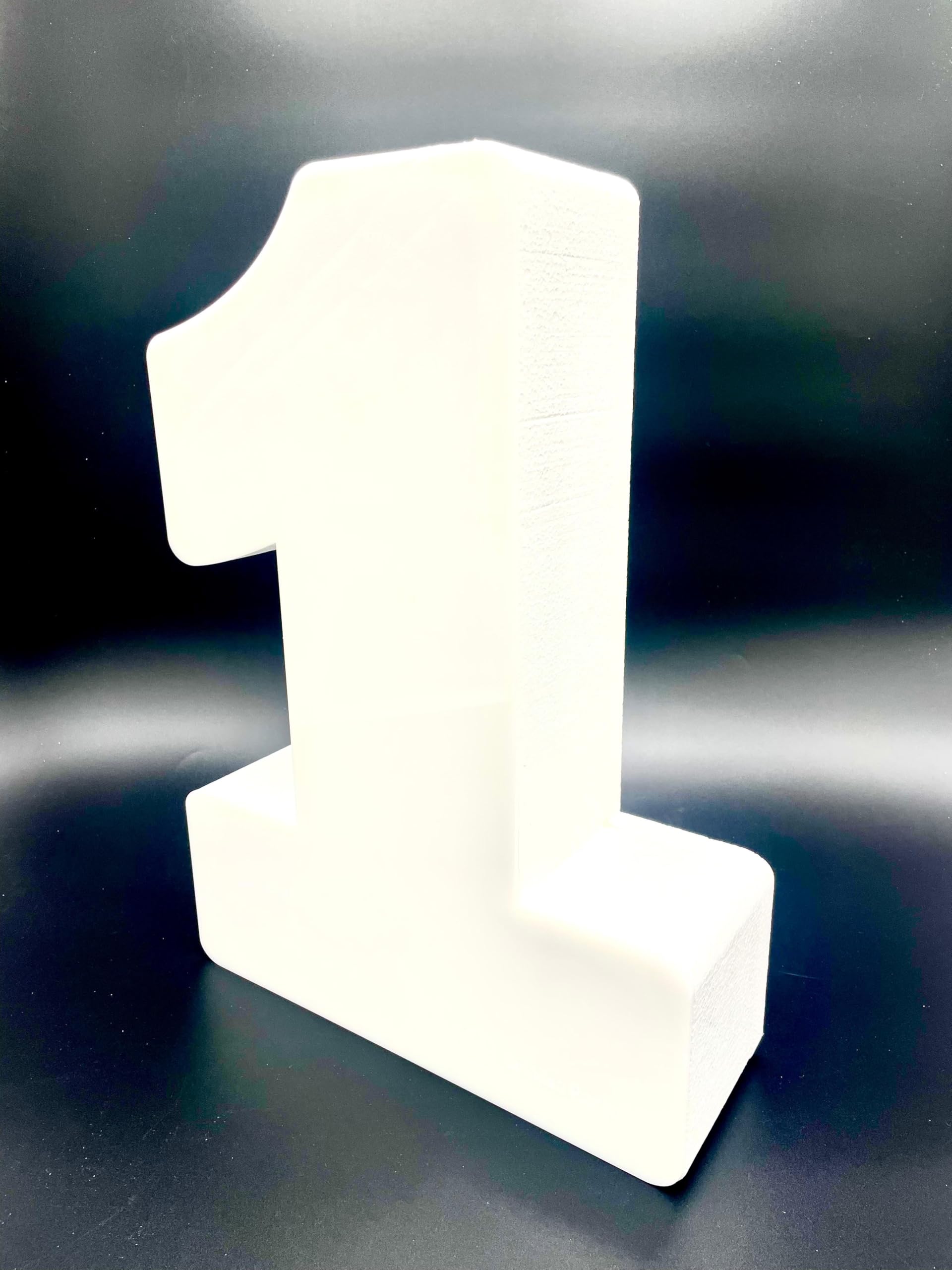 Orkidea Party Numeri e Lettere Luminosi a led in polistirolo e plexiglass in due diverse misure, personalizzabili, per feste, Compleanni, cerimonie. (BATTERIE NON INCLUSE). Made in Italy.